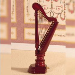 Classical Scrolled Harp