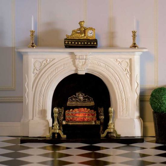 'Carved Stone' Fireplace