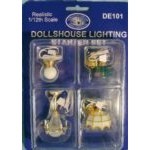 Dolls House Ceiling Light Set