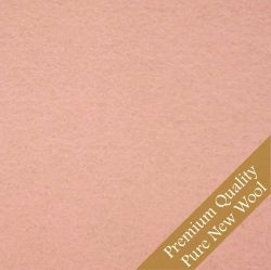 Premium Wool Dolls House Carpet - Pastel Pink