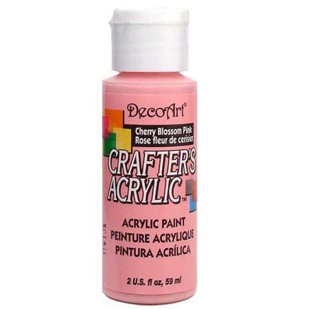 Crafters Acrylic - 59ml Acrylic - Cherry Blossom Pink