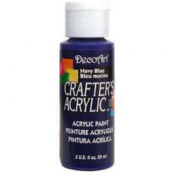 Crafters Acrylic - 59ml Acrylic Paint - Navy Blue