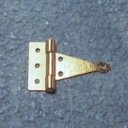 Brass 'T' Hinges x 4 Pieces