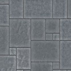 Embossed Grey Flagstones Tile Sheet