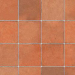 Embossed Terracotta Large Tile Sheet