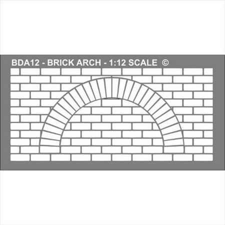Brick Arch Stencil #2