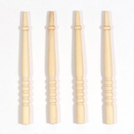 Staircase Banister Spindles for 1:12 Scale Dolls House x4