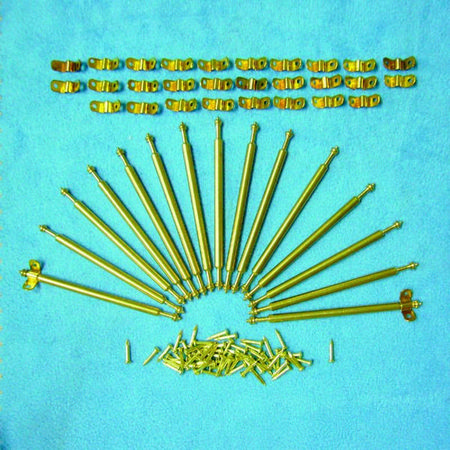 Set of 15 Stair Rods & 30 Brackets