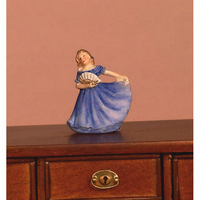 Ornamental Lady in Blue
