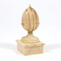 Wooden Acorn Finial for 1:12 scale Dolls House
