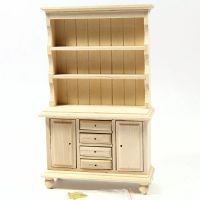 Welsh Dresser - 1:12 Scale - Plain Wood