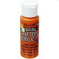 Crafters Acrylic - 59ml Acrylic - Orange Spice