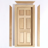 Wooden Interior Door for 1:12 Scale Dolls House (TC6007)