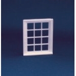 Victorian 12 Pane Window Frame (Plastic) 1:24 scale