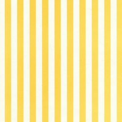 Wide Stripe Dolls House Wallpaper - Yellow