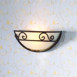 Decorative Half Circle Wall Light for Dolls House