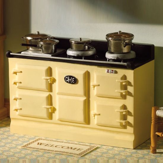 Large Cream Aga Style Stove