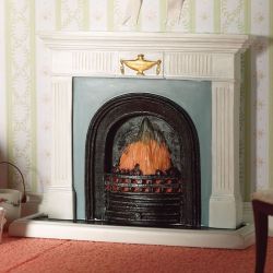 Georgian Fireplace with Hearth