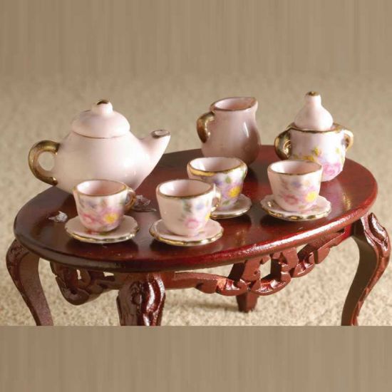 Pink Rose Tea Set