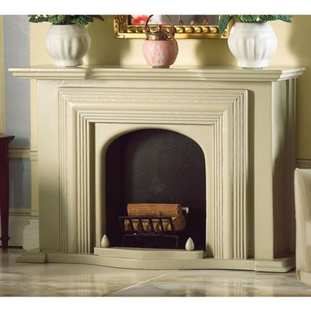 Grey Georgian Fireplace