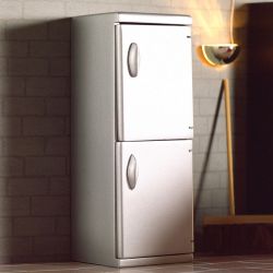 Silver Fridge Freezer