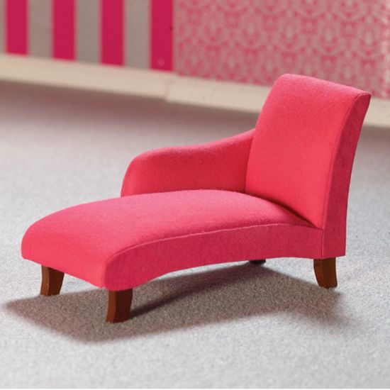 Shocking Pink Chaise Longue