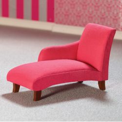 Shocking Pink Chaise Longue