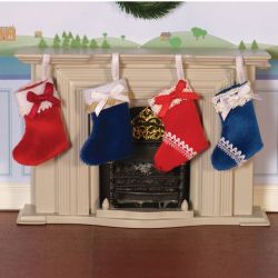 Luxury Christmas Stockings (4pcs)