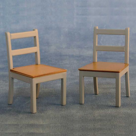 Modern Chairs Grey / Pine (9337) | Bromley Craft