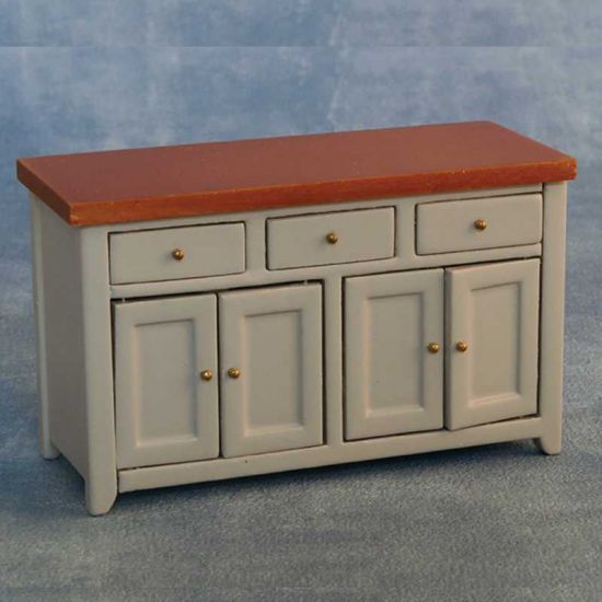 Shaker Style Sideboard - Grey / Pine