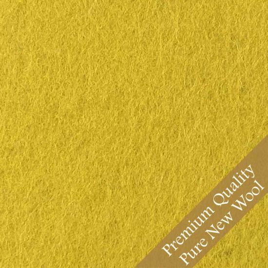 Premium Wool Dolls House Carpet - Yellow