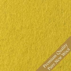 Premium Wool Dolls House Carpet - Yellow