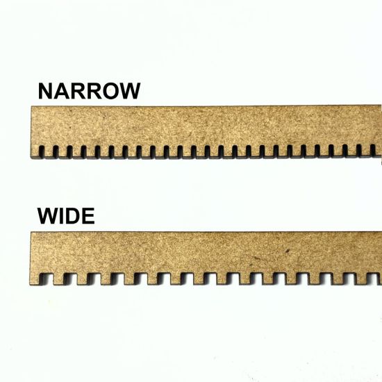 Dolls House Dentil Strip 18" Length