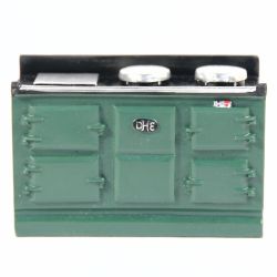 Large Green Aga Style Stove