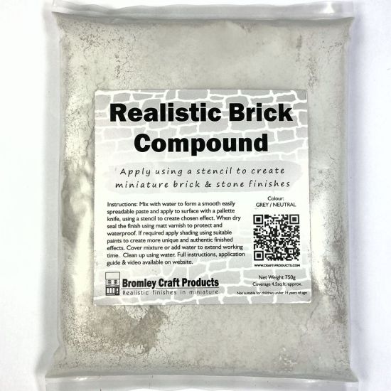 Realistic Brick Compound - Grey / Neutral