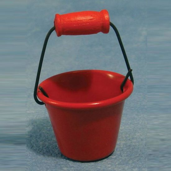 Red Bucket - 1:12 Scale