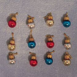 Christmas Glass Bauble Set