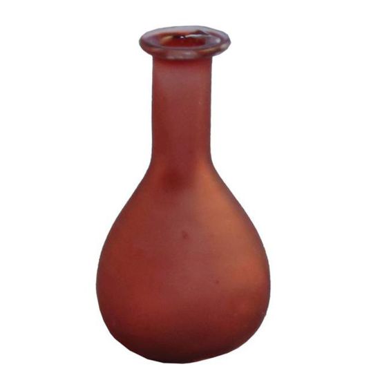 Red Glass Flask