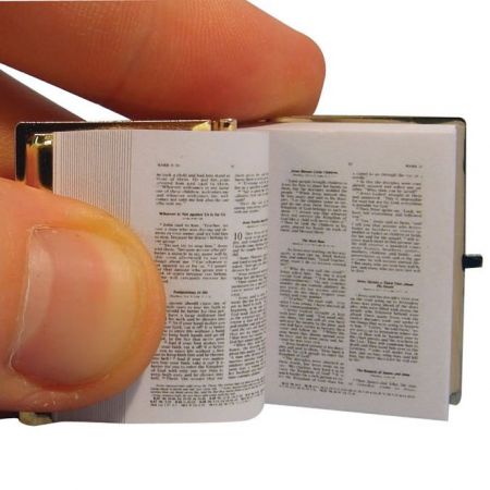 12th Scale Large Printed Bible #2