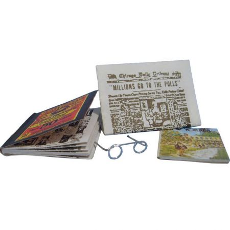 12th Scale Magazines, Newspaper & Glasses