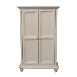 White Painted Wardrobe Cupboard