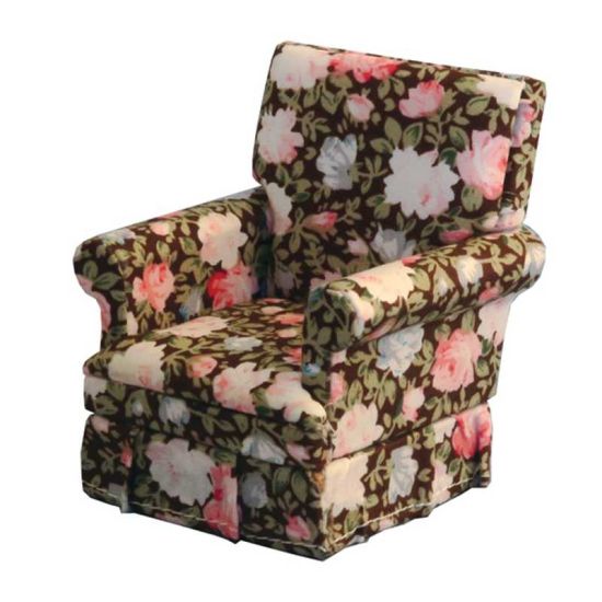 Floral Armchair