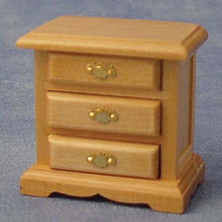 3 Drawer Bedside Cabinet