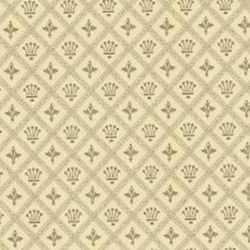 Cardinal Crown Ivory Dolls House Wallpaper