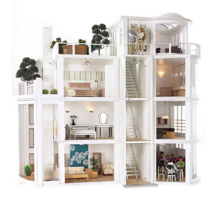 Malibu Beach House  Dolls House Kit