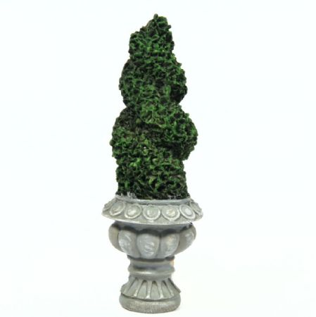 Flat Backed Topiary Twist Tree