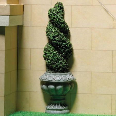 Flat Backed Topiary Twist Tree #2