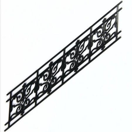 Wrought Iron Stair Railing (plastic)