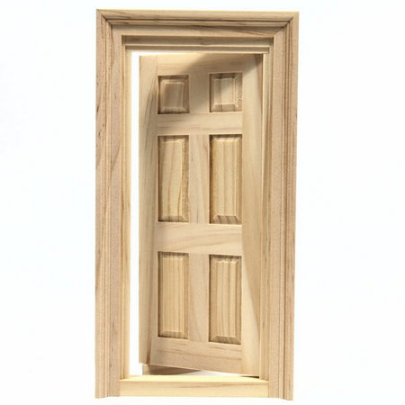 Wooden Door with Two Frames #2