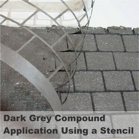 Realistic Brick Compound - Dark Grey / Slate #2